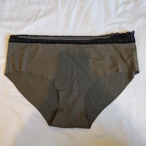 Naked Brief Style Panties with Lace